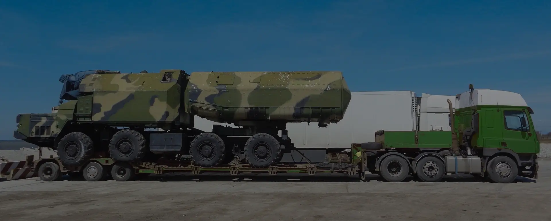 Доставка техники и ракет в станице Ассиновская (Северо-Кавказский округ - Чеченская Республика - Чечня) специальным воинским автотранспортом по договору